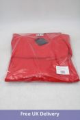 Solace London Lotta Maxi Dress, Red, UK 10