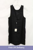 Free People Full of Sunshine Mini Dress, Black, Size XS