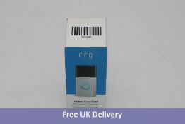 Ring 2nd Gen Video Doorbell, Boxed with Accessories. Some signs of use, Unlocked