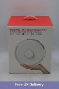 SwitchBot K10+ Mini Robot Vacuum, White. Box damaged