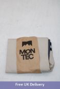 Montec Alpha Base Layer Pants, Sand/Black/Metal Blue, Size L