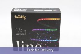 Twinkly App Controlled Line Starter Kit with RGB LEDs, 1.5m