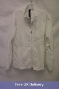 Lululemon Sojourn Windbreaker Jacket, White, Size M