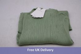 Sandro Paris Vert Amanda Turtle Neck Sweater, Lime Green, Size 2