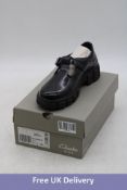 Clarks Children's Evyn Bar Shoes, Black, UK 6. Box damaged