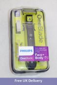 Philips OneBlade for Face+Body. Box damaged