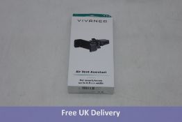 Six Vivanco Phone Car Mount, Air Vent Assistant for Smartphone up to 8.5cm width