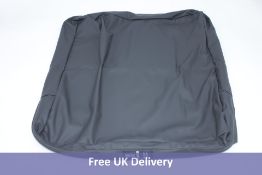 Three Trulife Relax Duogel Wipeable Black Waterproof Cover, Size 45x45x7cm