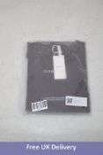 Ninepine Soft Long Sleeve T-Shirt, Dark Grey, Size M