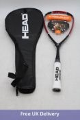 Head Ti 110 Squash Racket, Red/Black