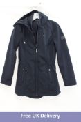 Ralph Lauren Soft Shell Lined Jacket, Navy, Size XS