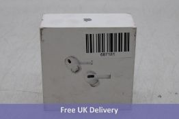 Apple AirPods Pro 2nd Generation with MagSafe Charging Case, White. Box damaged