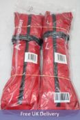 Two Pairs Atacama Nordic Walking Telescopic Trekking Poles with Cork Handle
