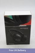 Bose Quiet Comfort SC Wireless Bluetooth Noise-Cancelling Headphones, Black