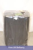 Samsonite Upscape 81/30 Spinner Suitcase, Black. Box damaged