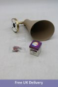 Rubin Miller Wall Direct Light, Light Sand/Brass