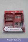 Two Milwaukee 40 Piece Shockwave Impact Duty Bit Set