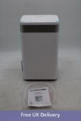 Kalorik Dehumidifier 740221, White, 220/240V, 200W. Box damaged