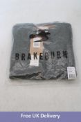 Two Brakeburn Rib Stitch Classic Cardigan, Dark Green, UK 8