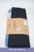 Montec Doom Shell Jacket, Blue Steel/Black, Size L