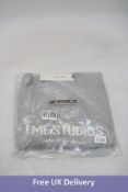 Eme Studios Knit Sweater, Grey, Size S