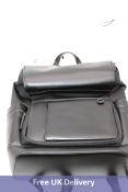 Maverick & Co Maximus All-Day 16 Inch Leather Backpack, Black, Size L