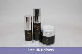 Three LuxyH Items to include 1x Daily Face Cream, 1x Radiance Toner, 1x Dermipeptix