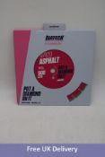 Two Diatech AVR20 Diamond Cutting Blades for Asphalt, 300/20cm