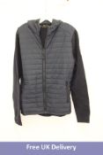 Belstaff Vert Full Zip Cardigan, Dark Ink, Size M