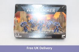 Four Boxes Warhammer 40, 000 Space Marines Jump Pack Intercessors, Boxes Damaged