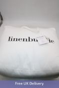 Linen Bundle Duvet, White, Size King 225 X 220cm