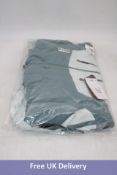 Salomon Brillant Ski Jacket, Misty Blue/North Atlantic, Size L