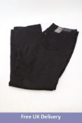 Levi's 725 High-Rise Bootcut Jeans, Black, Size 18W