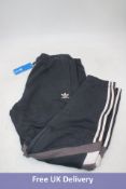 Adidas Real Madrid Originals Track Joggers, Grey, UK XL