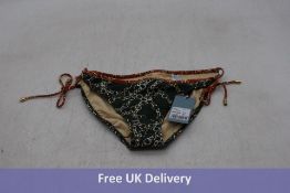 Marie Jo Swimwear Tazar Bikini Briefs Waist Ropes, Malachite, UK S