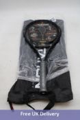 Pro Kennex Ace Pro 4 1/4 Unstrung Tennis Racket, Grey/Black