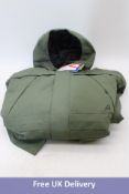 Ripzone Men's Tusk Parka Jacket, Dark Green, Large