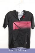 Kalas Z2 Jersey, Black/Pink, Size 4