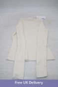 American Vintage Damsville Round Neck Jumper, Off White, Size S