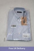 Balibaris Tribeca Shirt, Navy/White, Size M