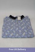 Giordano Men's Collard T-Shirt, Blue, Size 3XL