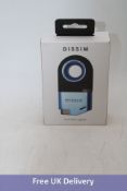 Two Dissim Inverted Soft Flame Lighters, Blue/Black, Unfilled. OVER 18's ONLY