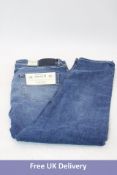 Sunwill Men's Super Stretch Jeans, Blue, W 38 L 32