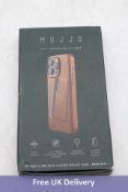 Mujjo iPhone 15 Pro Max Wallet Leather Case, Tan