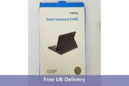 Two Cheers Smart Keyboard Case for iPad 10.2" 7th Gen, Rose Gold