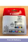 Canon Pixma 570 571 Ink Cartridge Combo Pack