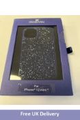 Swarovski Glam Rock Phone Case for iPhone 12 Mini, Blue