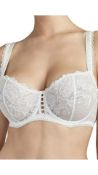 Aubade Women's Demi Bra Pour Toujours, Opal, Size 32F