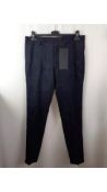 The Kooples Men's Corduroy Pants, Dark Navy, Size 50