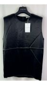 By Malene Birger Women's Lenega Satin Sleeveless Top, Black, Size 34